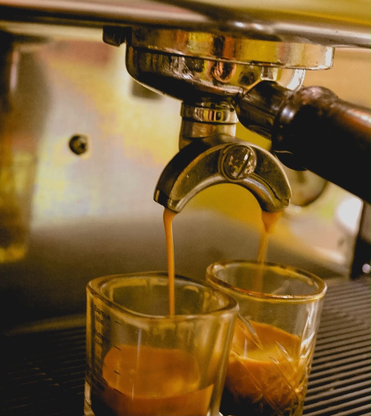 Espresso preparado en Mezcla de Café